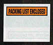 Packing list Enclosed - Orange Background